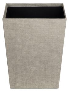 Béžový kancelářský odpadkový koš Sofia Canvas Paper Laminate – Bigso