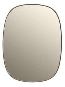 Muuto - Framed Mirror Small Taupe/Taupe Sklo - Lampemesteren
