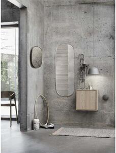 Muuto - Framed Mirror Large Taupe/Taupe Sklo - Lampemesteren