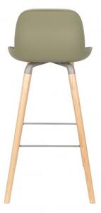 Zuiver Barová židle ALBERT KUIP 99 cm, green 1500062