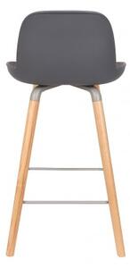 Zuiver Barová židle ALBERT KUIP 89 cm, dark grey 1500052