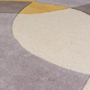 VLNĚNÝ KOBEREC, 170/120 cm žlutá Flair Rugs - Online Only koberce & rohožky, Online Only