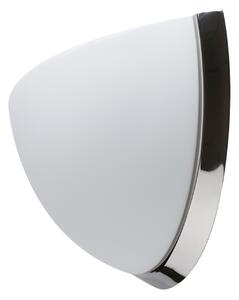 OSMONT NEL59956 NELA DL2 nástěnné skleněné svítidlo nerez leštěná / bílá IP43 4000 K 15W LED HF
