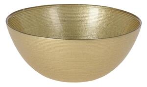 Skleněná mísa Golden (fi) 15 cm