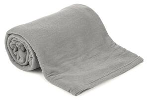 Jahu Fleecová deka UNI šedá, 150 x 200 cm