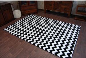 Kusový koberec Nero černobílý 80x150cm