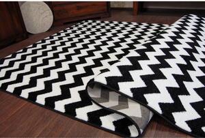 Kusový koberec Nero černobílý 80x150cm