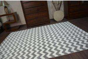 Kusový koberec Nero šedobílý 80x150cm