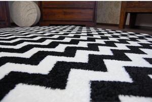 Kusový koberec Nero černobílý 160x220cm