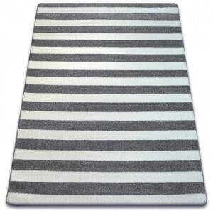 Kusový koberec Pruhy šedý 200x290cm