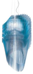 Slamp AVI84SOS0002B_000 Avia suspension M, modré svítidlo od Zaha Hadid - limitovaná edice, 3x52+1x50W E27, délka 100cm