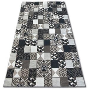 Kusový koberec PP Lisboa hnědý 120x170cm