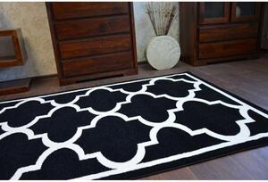 Kusový koberec Trelis černý 240x330cm