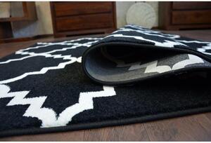 Kusový koberec Mira černý 200x290cm