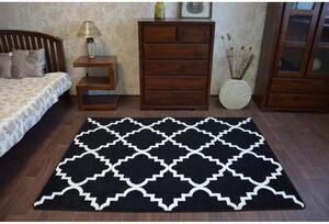 Kusový koberec Mira černý 200x290cm