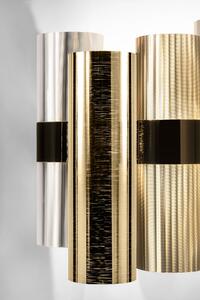 Slamp La-Lollo Gold applique, designové nástěnné svítidlo, 2x5W LED E14, výška 30cm