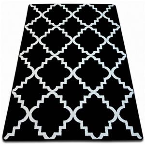 Kusový koberec Mira černý 80x150cm