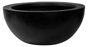Květináč Vic Bowl, barva černá, více velikostí - PotteryPots Velikost: L - v. 28 cm, ⌀ 60 cm