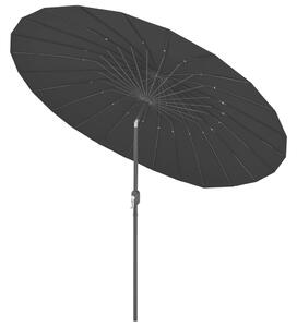 Zahradní slunečník Howth s hliníkovou tyčí - 270 cm | černý