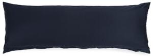 Povlak na Relaxační polštář Náhradní manžel satén tmavě modrá, 50 x 150 cm