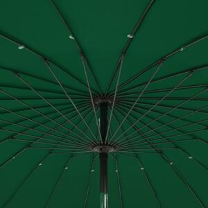 Zahradní slunečník Howth s hliníkovou tyčí - 270 cm | zelený