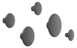 Muuto - Dots Wood Set Of 5 Black - Lampemesteren