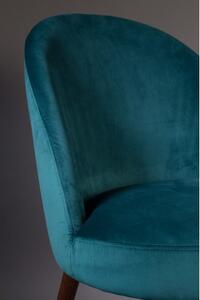 Dutchbone Židle BARBARA modrá 1100337