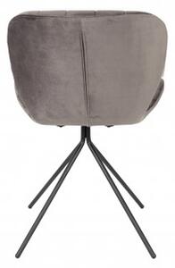 Zuiver Židle OMG velvet, grey 1100365