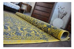 Kusový koberec PP Rose žlutý 80x150cm