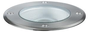 Paulmann 93907 Plug&Shine zápustné svítidlo s nastavitelným směrem svícení 6W LED 3000K, nerez, prům. 14cm, IP67