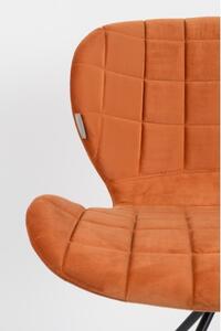 Zuiver Židle OMG velvet, orange 1100367