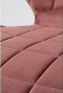 Zuiver Židle OMG velvet, old pink 1100364