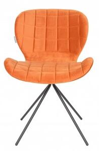 Zuiver Židle OMG velvet, orange 1100367