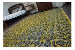 Kusový koberec PP Rose žlutý 140x200cm