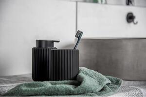 Matně černá keramická sada doplňků do koupelny Belluno – Wenko