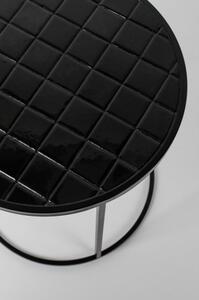 Zuiver Odkládací stolek GLAZED, černý 2300127