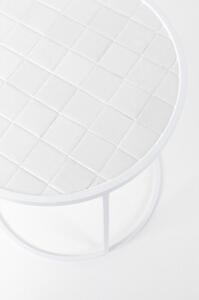 Zuiver Odkládací stolek GLAZED, bílý 2300126