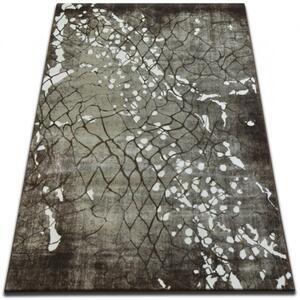Kusový koberec Net hnědý 133x190cm