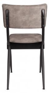 Dutchbone Židle NEW WILLOW GREY 1100402