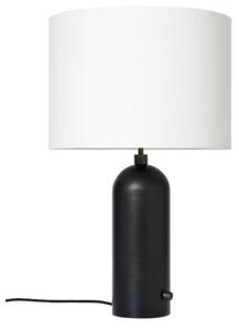 GUBI - Gravity Stolní Lampa Large Black Steel/White - Lampemesteren