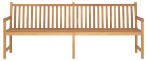 Zahradní lavice 228 cm masivní teakové dřevo