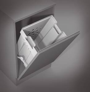 Gollinucci koš na prádlo 50L 50,4 x 30,7 x 40 cm bílý
