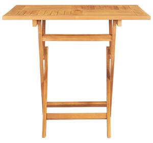 Skládací zahradní stůl 85 x 85 x 76 cm masivní teakové dřevo