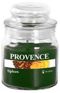 Provence Vonná svíčka ve skle 24 hodin koření