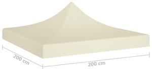Střecha k party stanu - 2x2 m | krémová