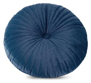 DEKORAČNÍ POLŠTÁŘ VELVET68 (FI) 40 CM TMAVĚMODRÁ