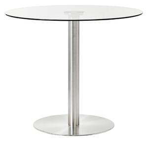 Kulatý jídelní stůl se skleněnou deskou ø 90 cm Metropolitan – Premier Housewares