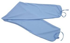 Povlak na těhotenský polštář ve tvaru V - 40x170 cm | modrý