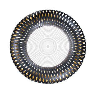 Slamp Kalatos black-gold, designové stropní svítidlo, 4x12W E27, prům 63cm