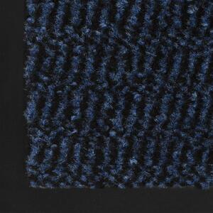 Protiprachové rohožky - 2 ks - obdélník - všívané - 80x120 cm | modré